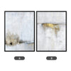Minimalist Gray 2 - Abstract Canvas Print by doingly
