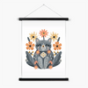 Purrfect Whiskers 01 4 - Animal Poster Print by doingly