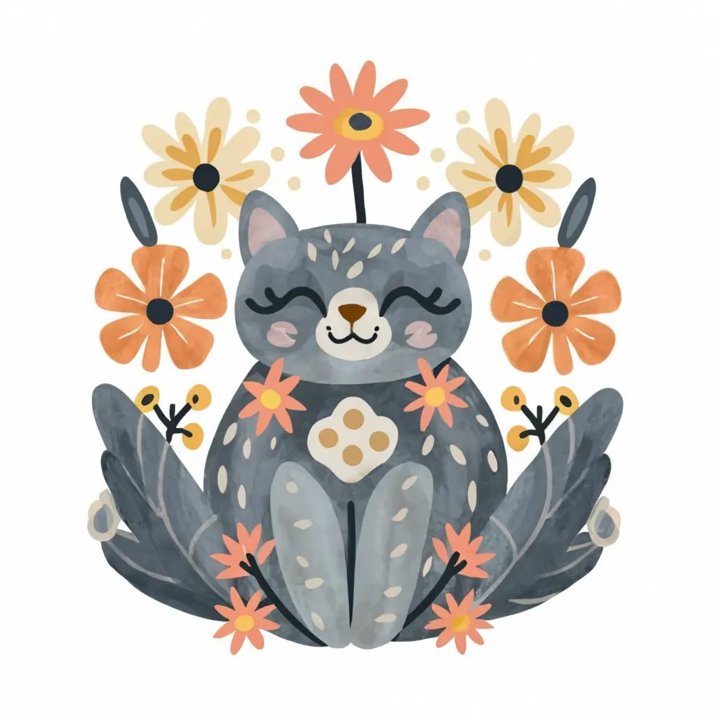 Purrfect Whiskers 01 2 - Animal Poster Print by doingly