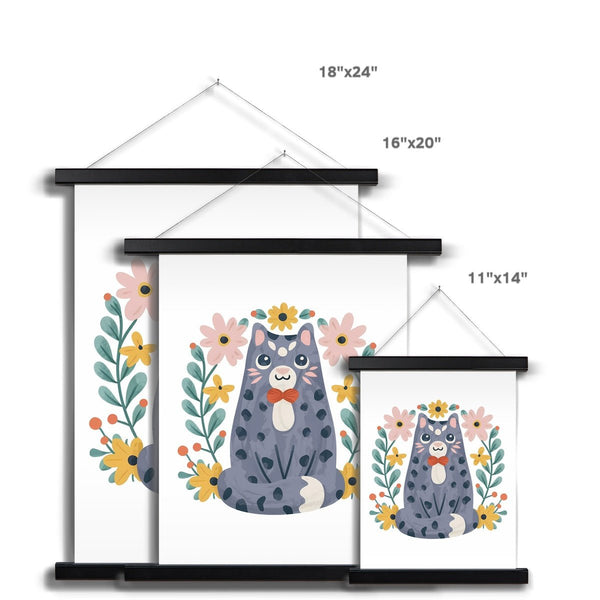 Purrfect Whiskers 02 5 - Animal Poster Print by doingly