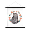 Purrfect Whiskers 03 1 - Animal Poster Print by doingly