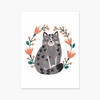 Purrfect Whiskers 03 3 - Animal Poster Print by doingly