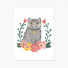 Purrfect Whiskers 05 3 - Animal Poster Print by doingly