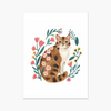 Purrfect Whiskers 07 3 - Animal Poster Print by doingly