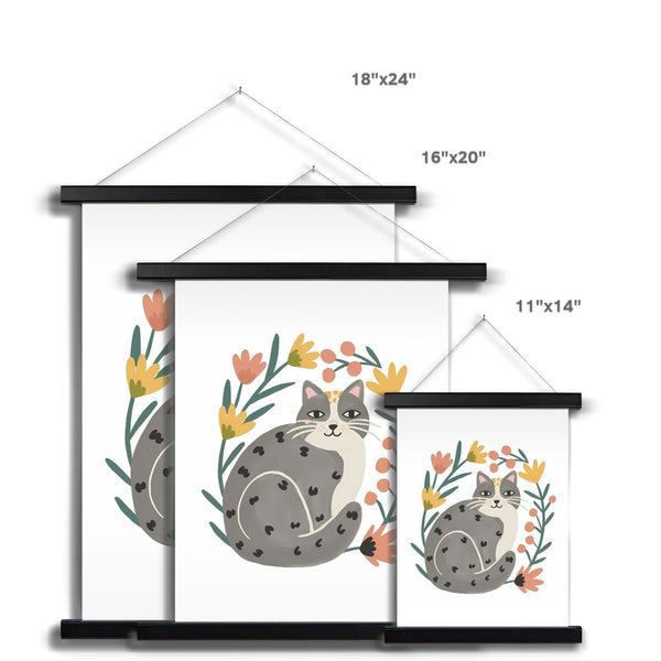 Purrfect Whiskers 10 5 - Animal Poster Print by doingly