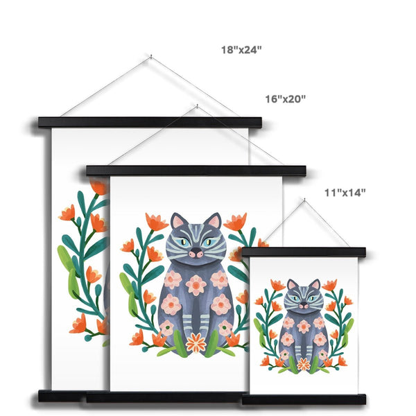 Purrfect Whiskers 11 5 - Animal Poster Print by doingly