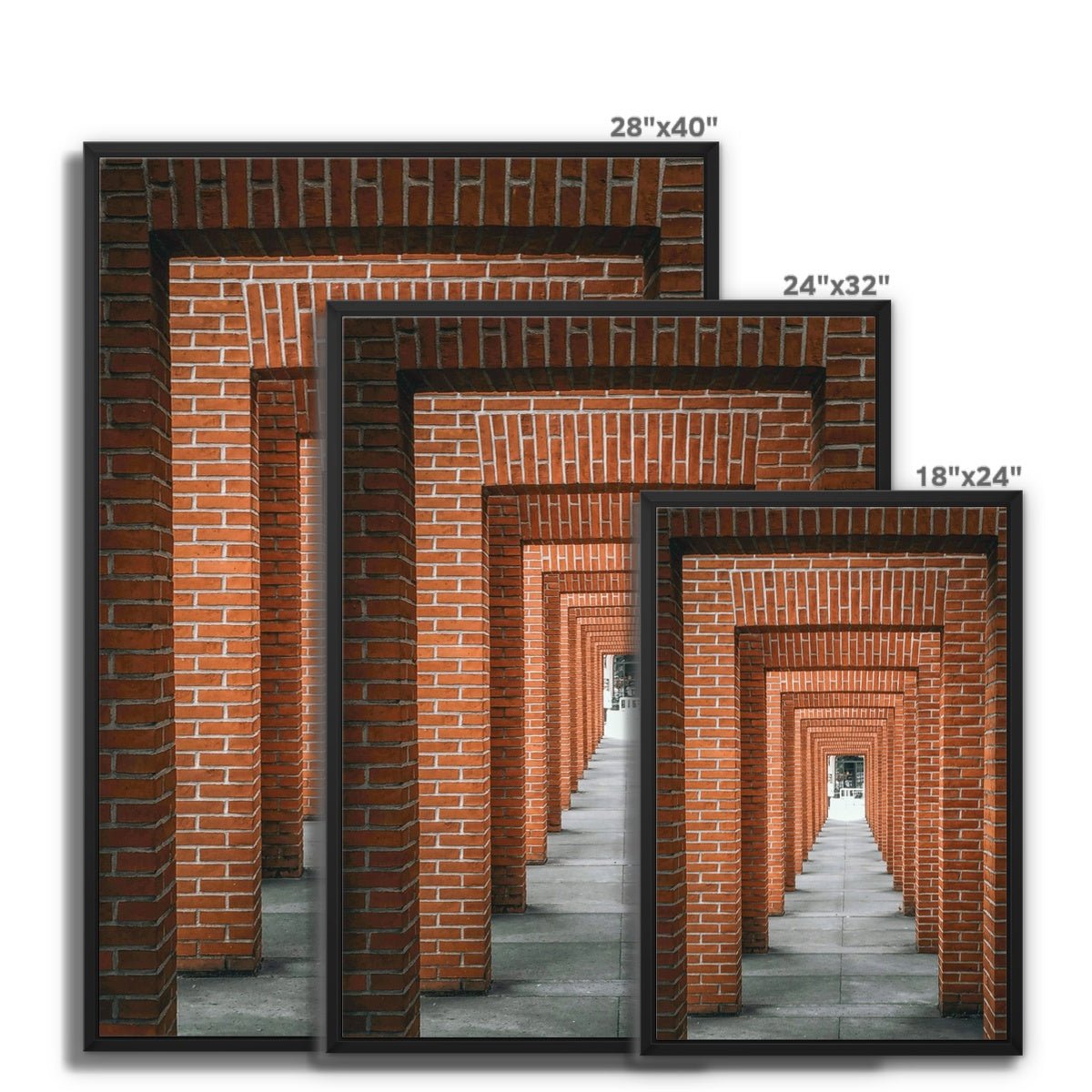 Rinse & Repeat 10 - Architectural Canvas Print by doingly