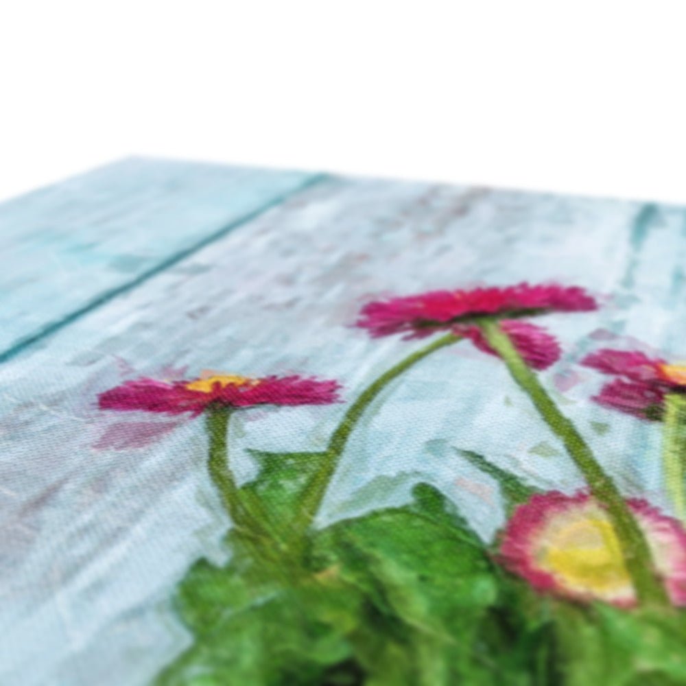 Rustic Floral Harmony 5 - New Canvas Print by doingly