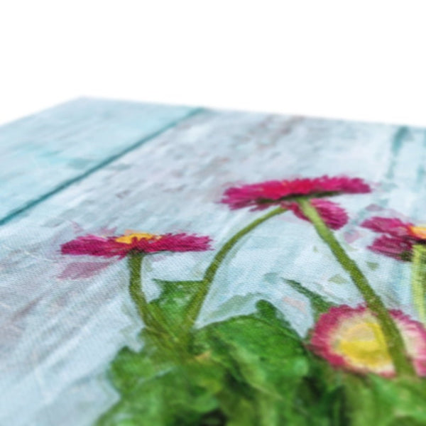 Rustic Floral Harmony 5 - New Canvas Print by doingly