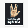 Spock Super Glue 3 - New Art Tile by doingly