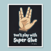 Spock Super Glue 1 - New Art Tile by doingly