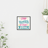 Stop Thinking. Start Doing. 5 - New Wall Tile by doingly