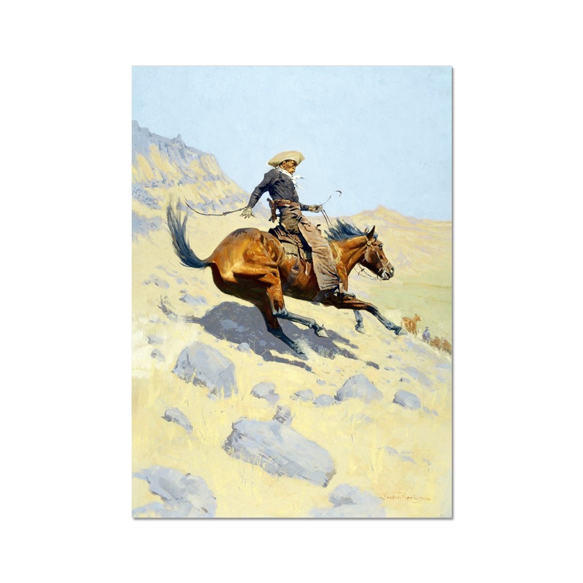 The Cowboy, 1902 6 - New Fine art by doingly