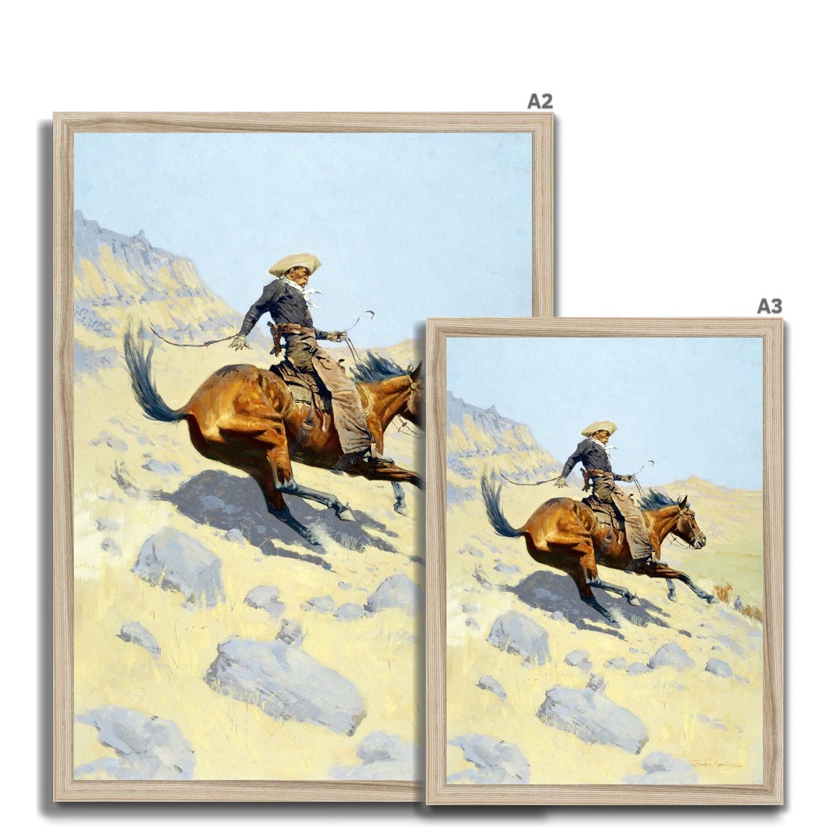 The Cowboy, 1902 4 - New Fine art by doingly