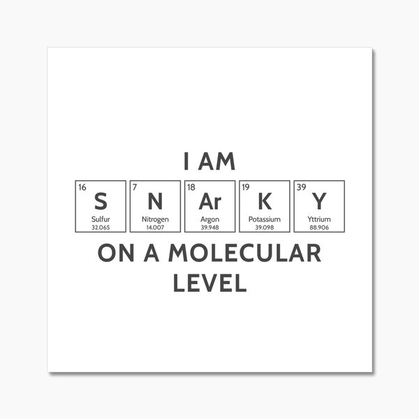 The element of SNARKY 2 - Element Wall Tile by doingly