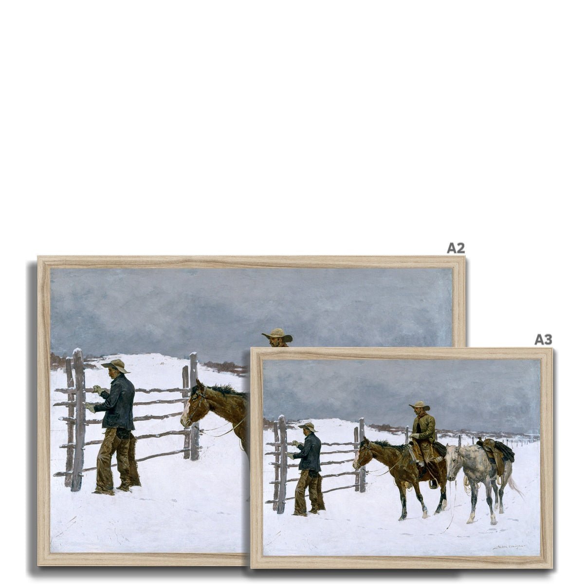 The Fall of the Cowboy 4 - New Fine art by doingly