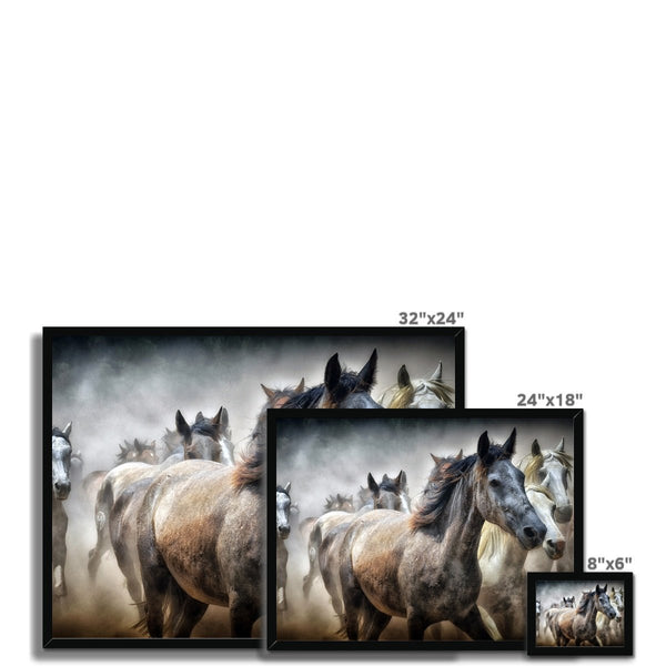 Thunderous Hooves 5 - Animal Classic Print by doingly