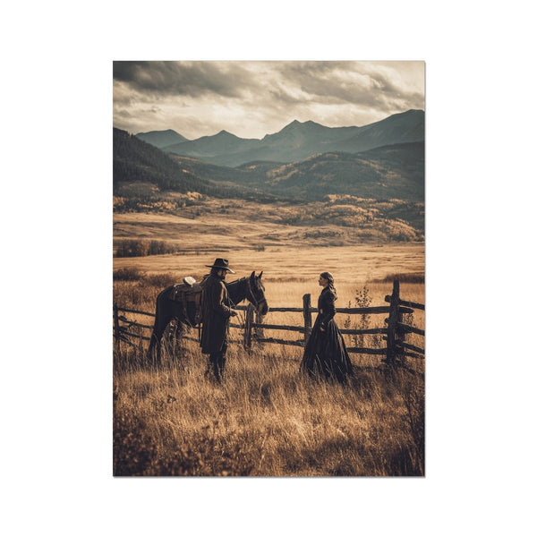 Western Whispers 5 - Landscapes Classic Print by doingly