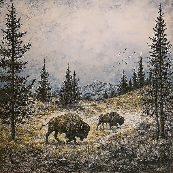 Wild Harmony 2 - Animal Framed Print by doingly