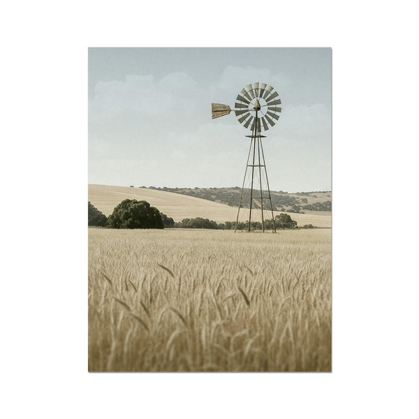 Wind & Wheat Symphony 6 - Farm Life Framed Print by doingly