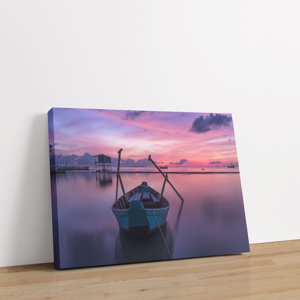 Tranquil Waters 1 - Landscapes Canvas Print by doingly