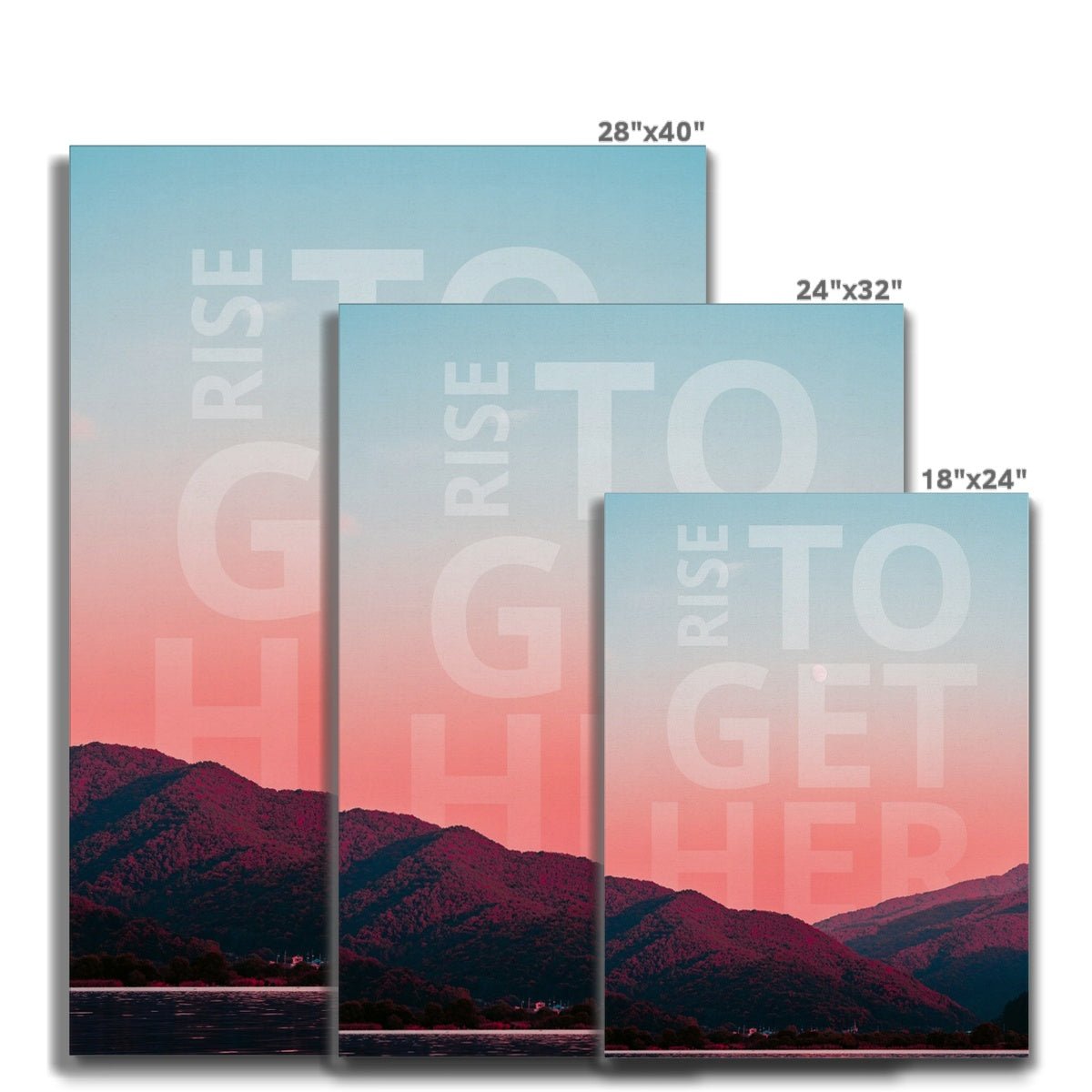 Ascent 6 - Landscapes Canvas Print by doingly