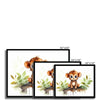 Jungle Baby Animals - Monkey 5 - Animal Poster Print by doingly