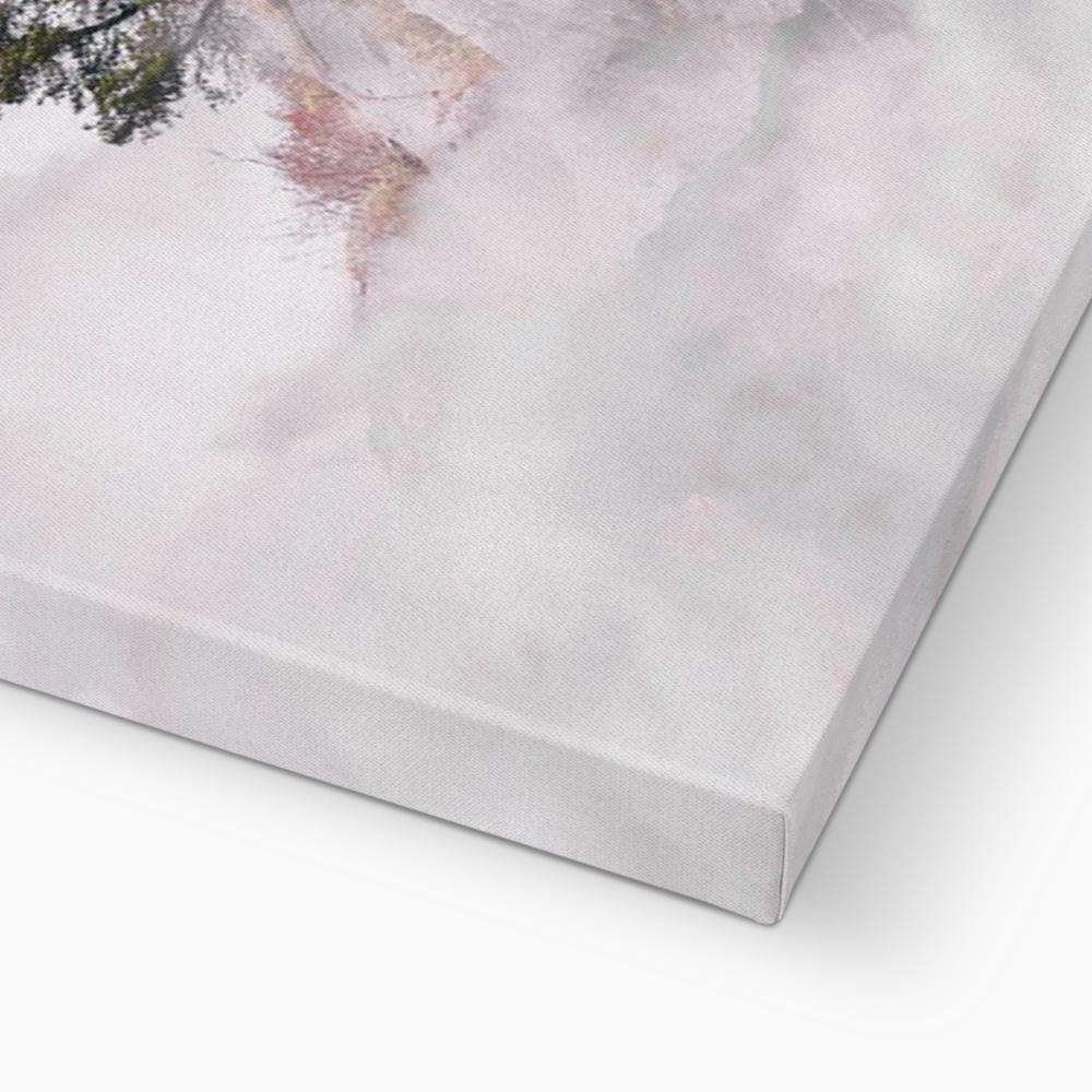 Through The Shroud 5 - Landscapes Canvas Print by doingly