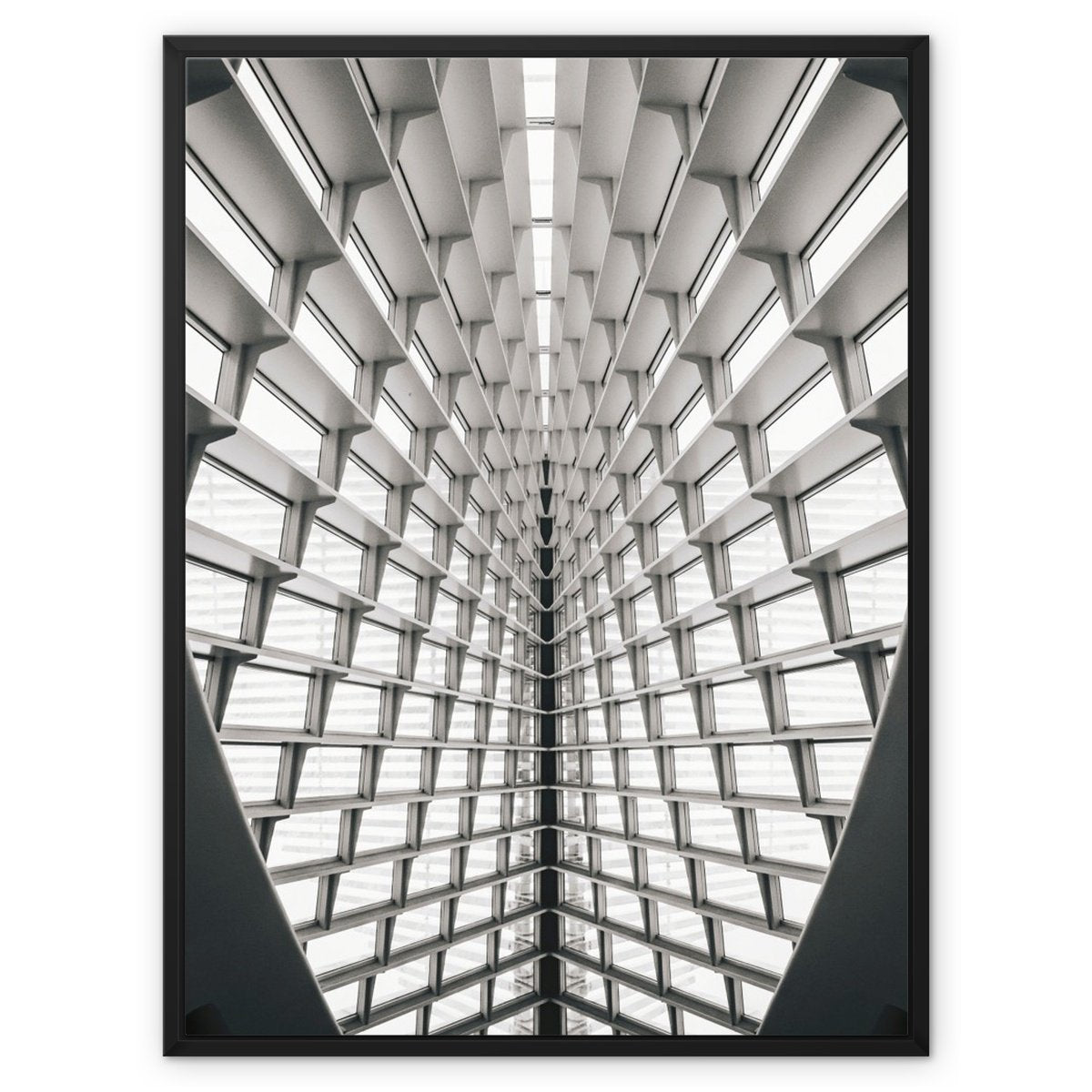 Twice As Nice 3 - Architectural Canvas Print by doingly