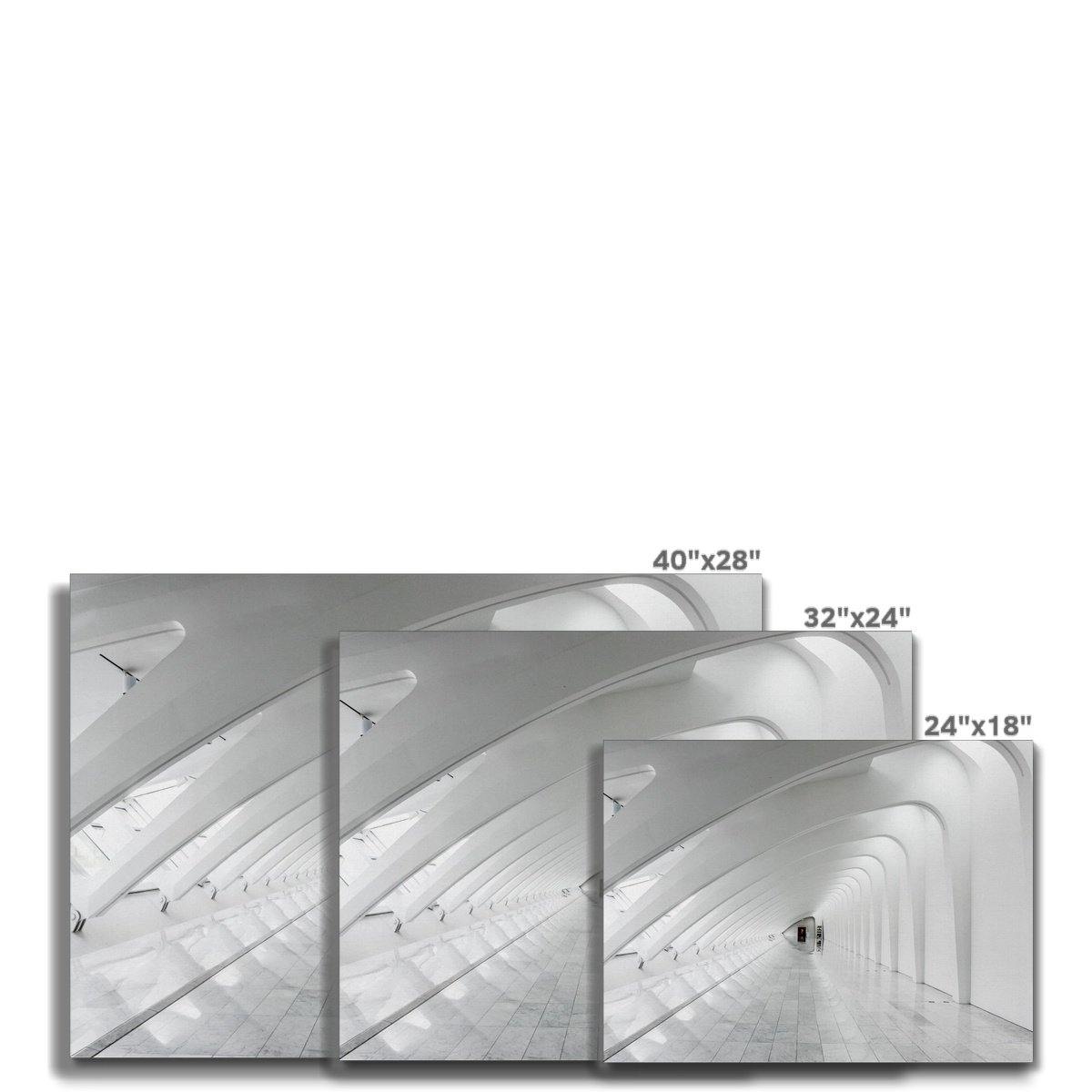 Welcome To 7 - Architectural Canvas Print by doingly