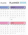 2026 Personalized Wall Calendar 1 ES 3 - New Poster Print by doingly