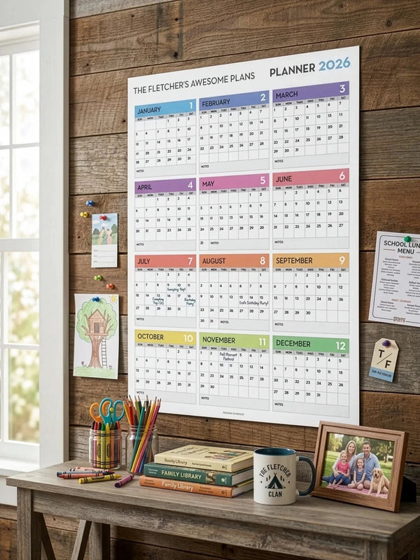 2026 Wall Calendar 10 - New Poster Print by doingly
