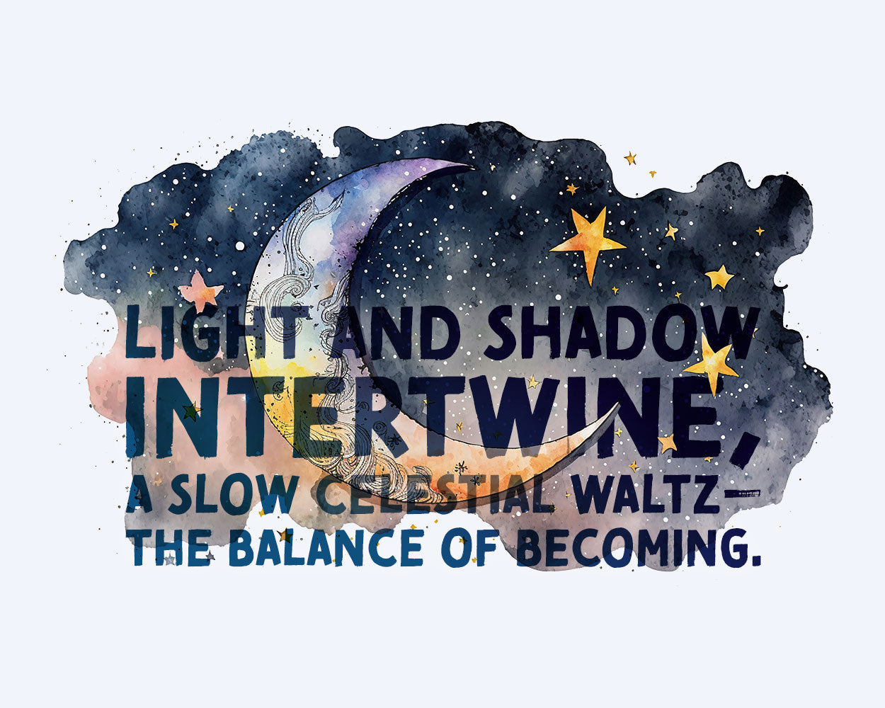 Celestial Starry Night - Moon 2