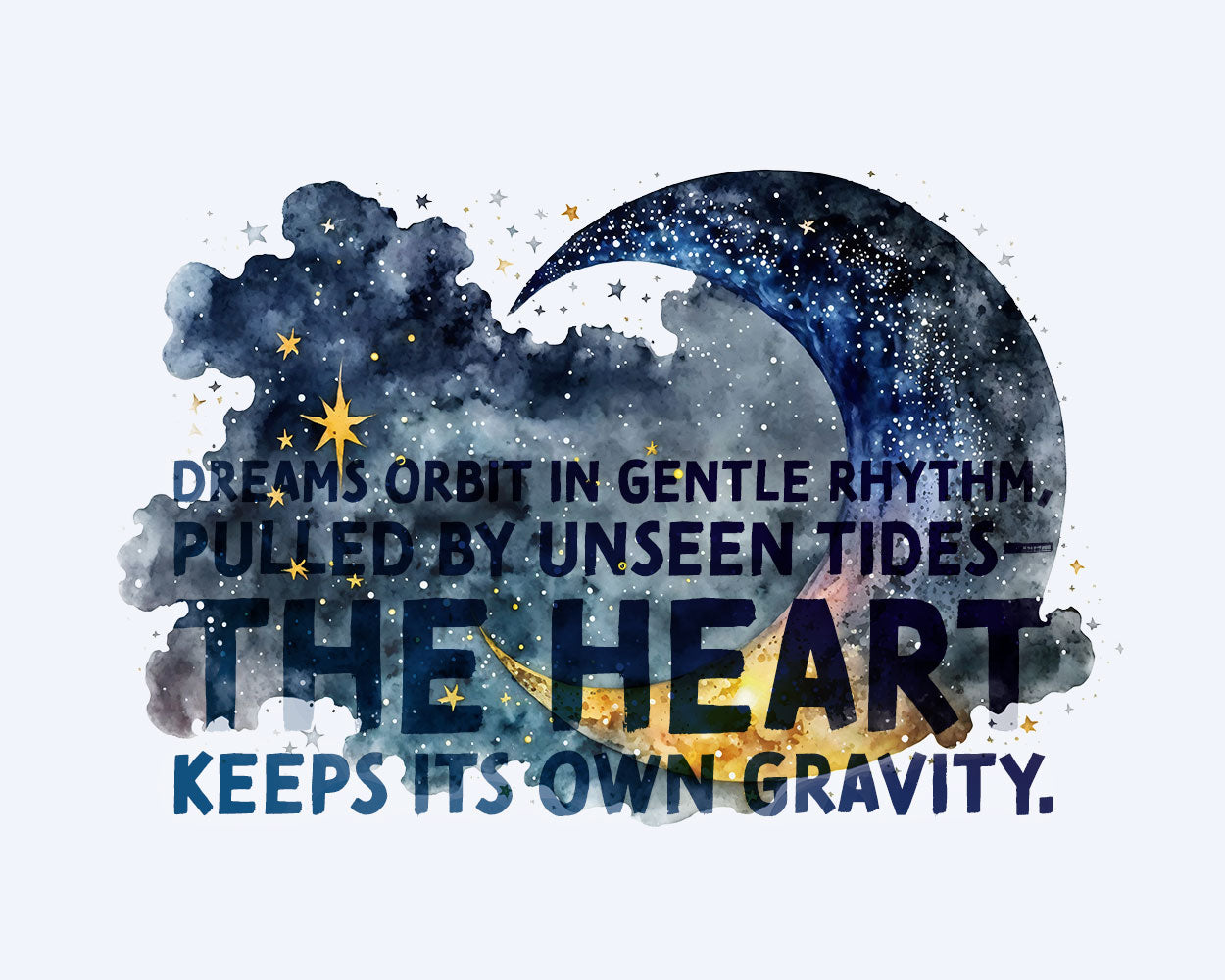 Celestial Starry Night - Moon 3