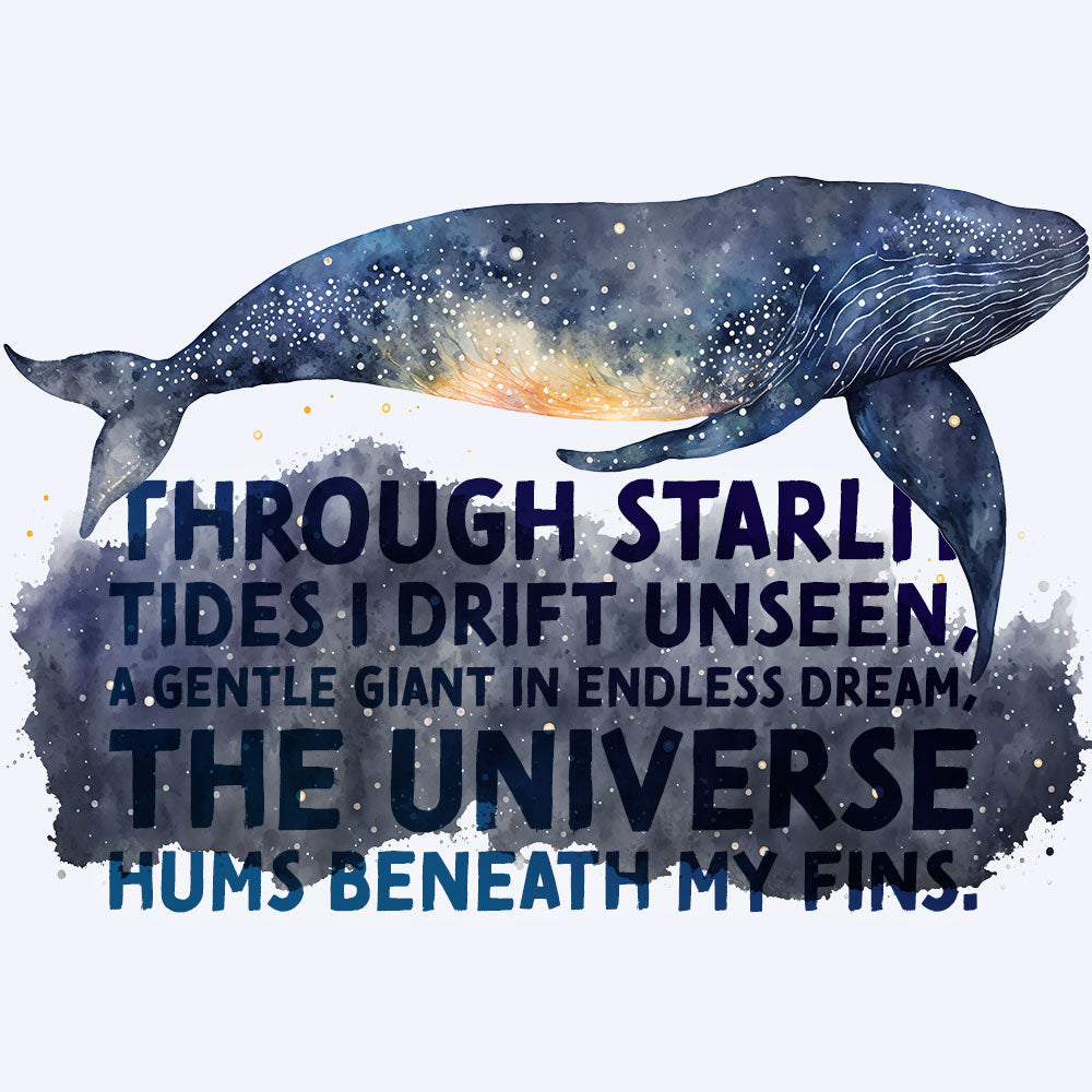 Celestial Starry Night - Whale