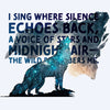 Celestial Starry Night - Wolf