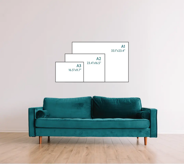 Size Chart A1, A2 & A3