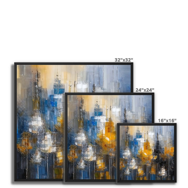 Autumnal Hues 9 - Abstract Canvas Print by doingly