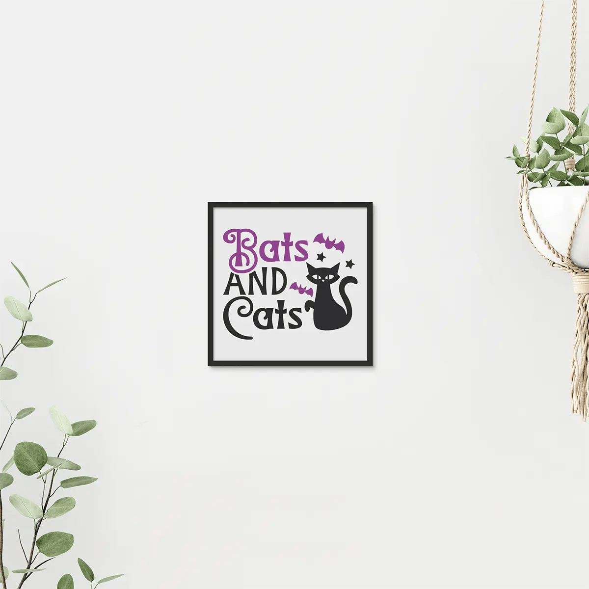 Bats And Cats 5 - New Art Tile by doingly