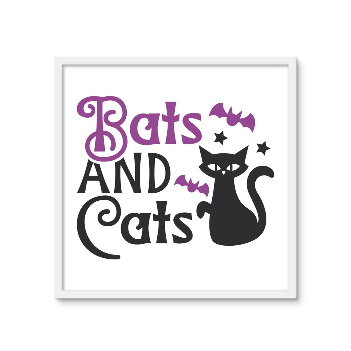 Bats And Cats 4 - New Art Tile by doingly
