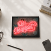 Be Brilliant 1 - Floral Art Tile by doingly