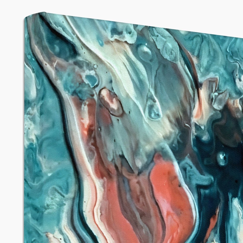 Blend 22 3 - Abstract Canvas Print by doingly
