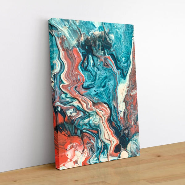 Blend 22 1 - Abstract Canvas Print by doingly