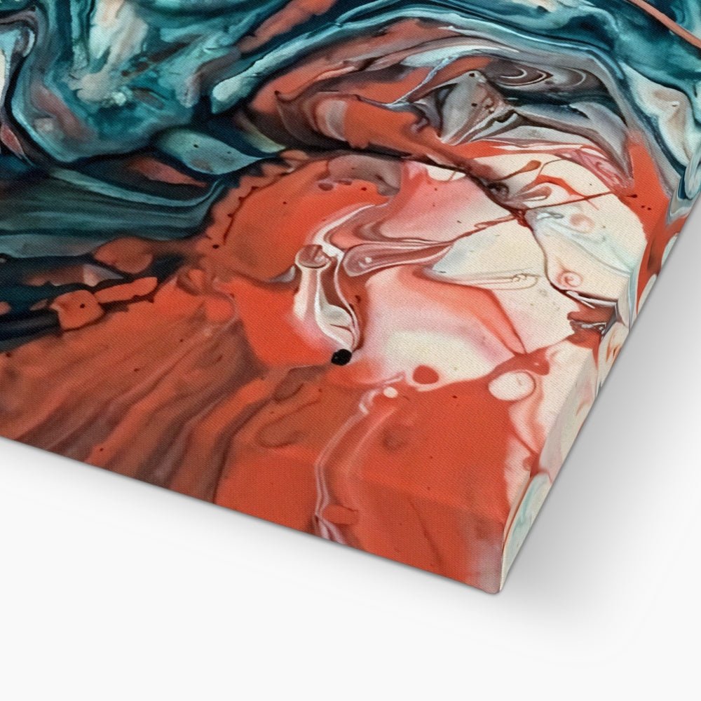 Blend 22 5 - Abstract Canvas Print by doingly