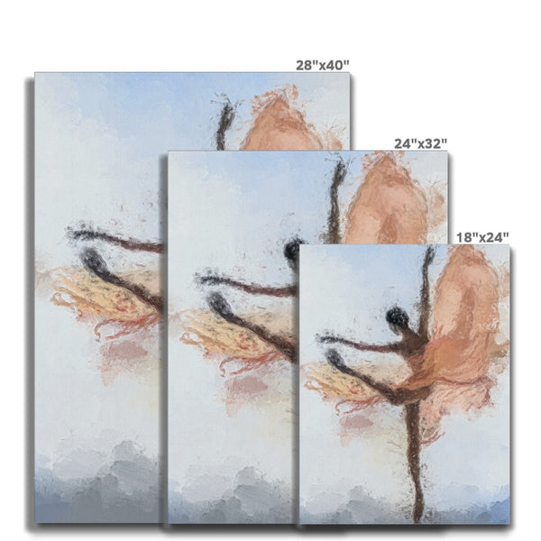 Blush Reverie 9 - Dance Canvas Print by doingly