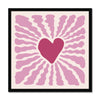 Boho Heart 01 1 - New Framed Print by doingly