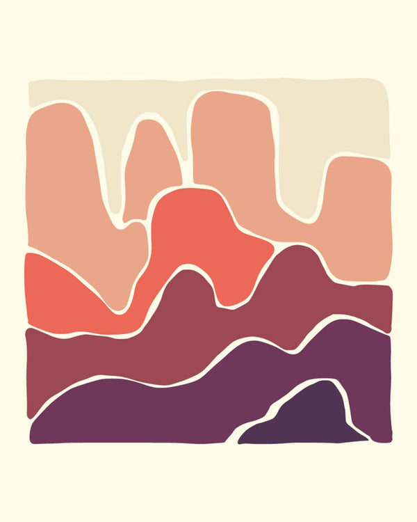 Boho Peak 04 2 - Boho Classic Print by doingly