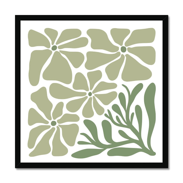 Botanical Blooms 06 1 - Floral Framed Print by doingly