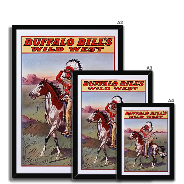 Buffalo Bill's - Indian Chief 5 - Animal Classic Print by doingly