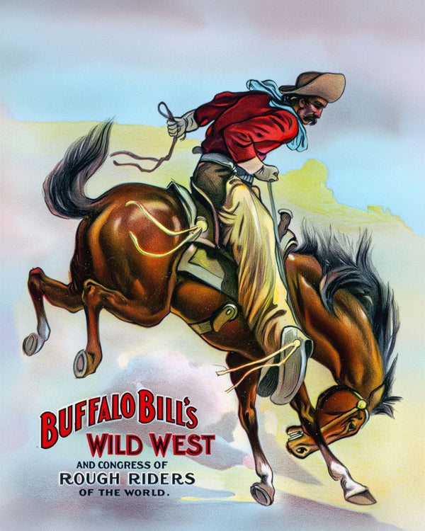 Buffalo Bill's Rough Riders 2 - Animal Classic Print by doingly